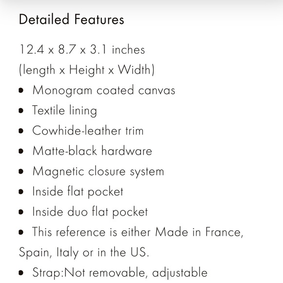 LV Messenger Bag. One minor scratch on button. Otherwise, perfect condition. - Picture 15 of 16